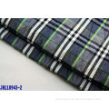 cotton spandex lycra stretch fabric yarn dyed plaid CHECKED shirt trousers garment fabric                        
                                                Quality Choice